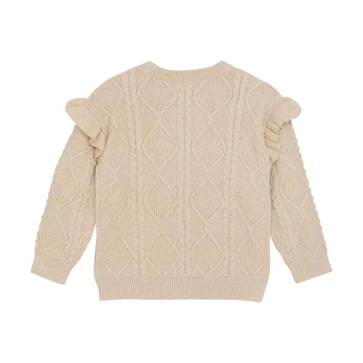 Knitted Sweater Nappy | Off White