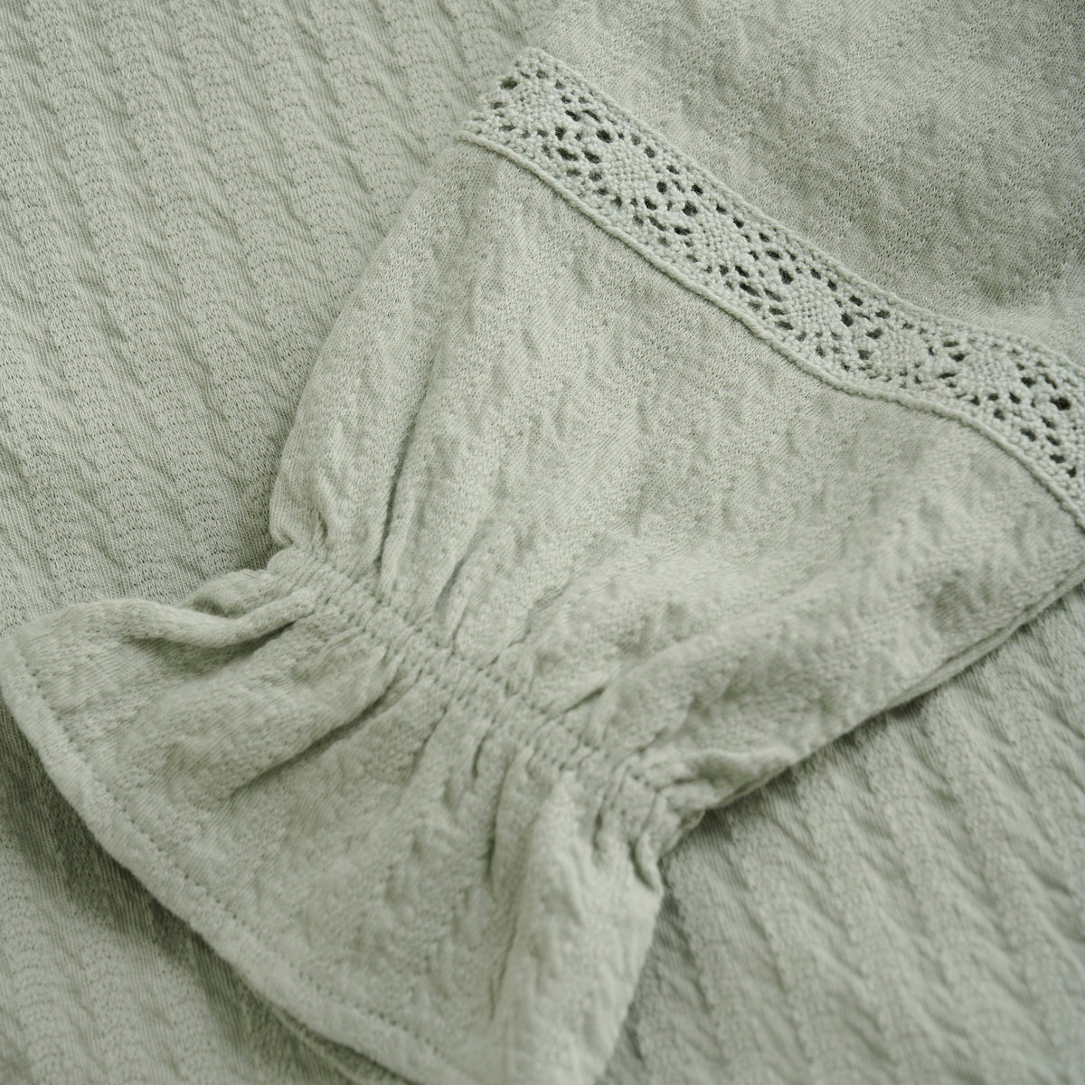 T-shirt Longsleeve Fancy | Cool Mint