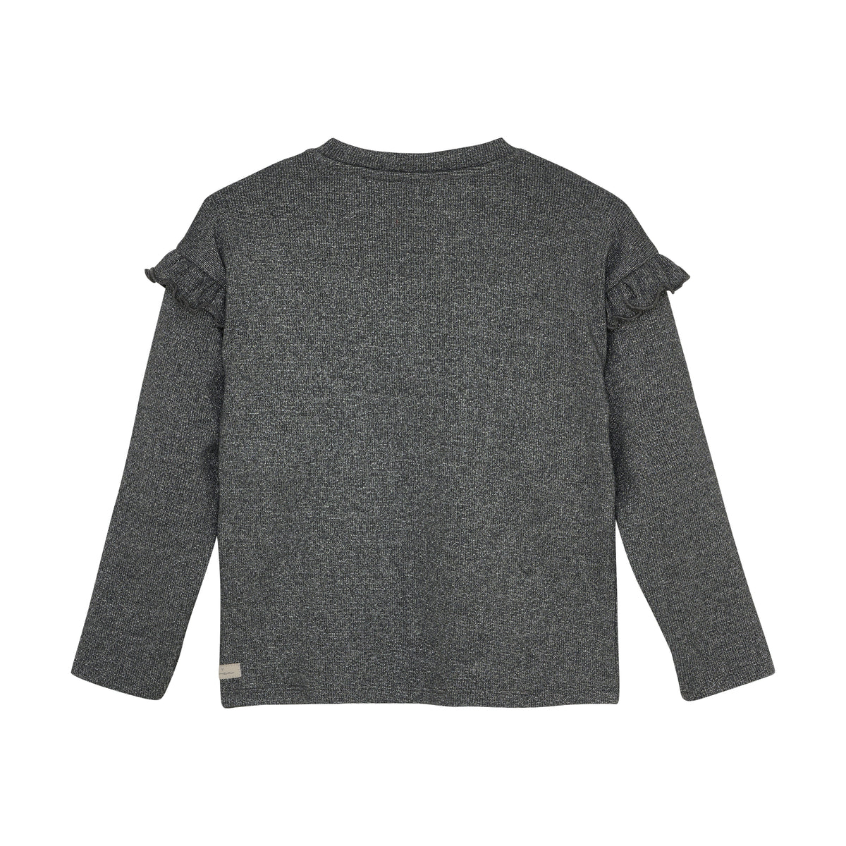 T-shirt Longsleeve Ruffle | Phantom