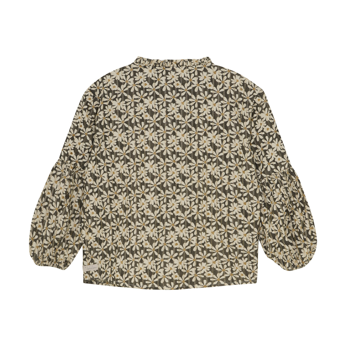 Shirt Longsleeve Shiny Flower | Phantom