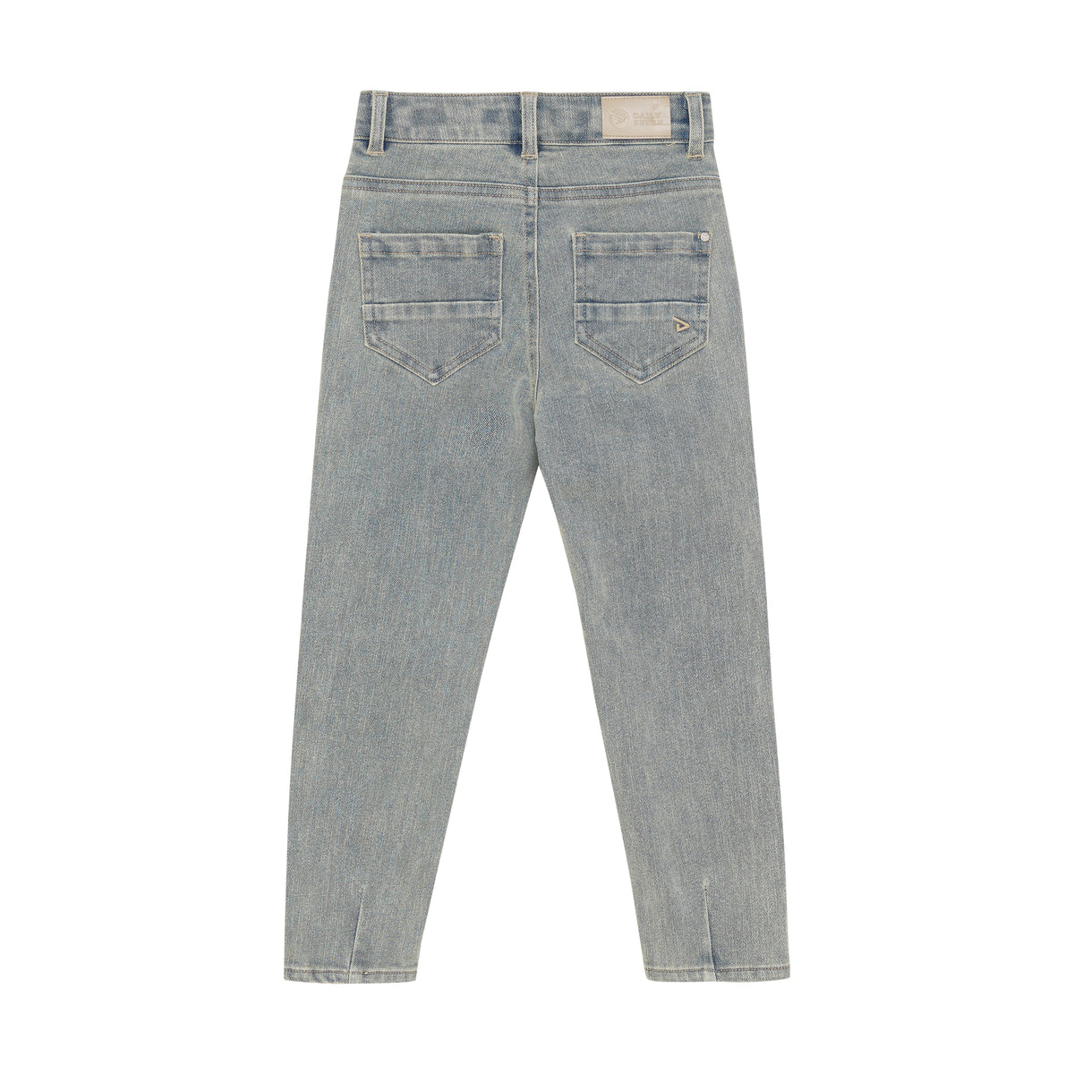 2500 Mom Fit Embroidery | Used Medium Denim