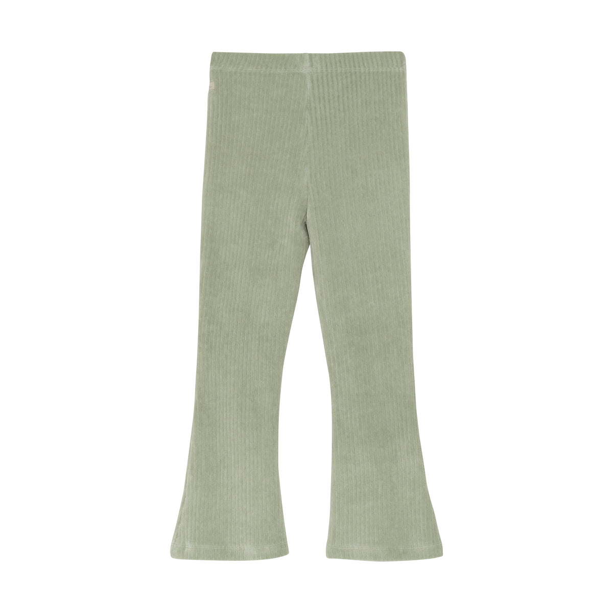 Flared Velvet Pants | Cool Mint