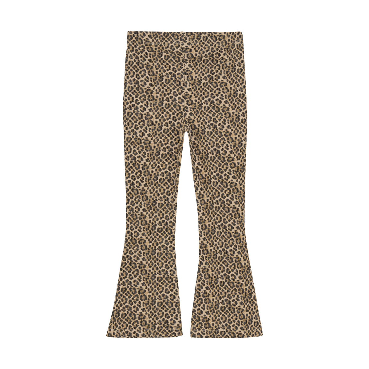 Animal Flared Pants | Latte Sand