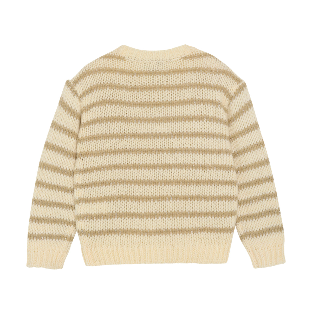 Knitted Sweater Stripe | Sand