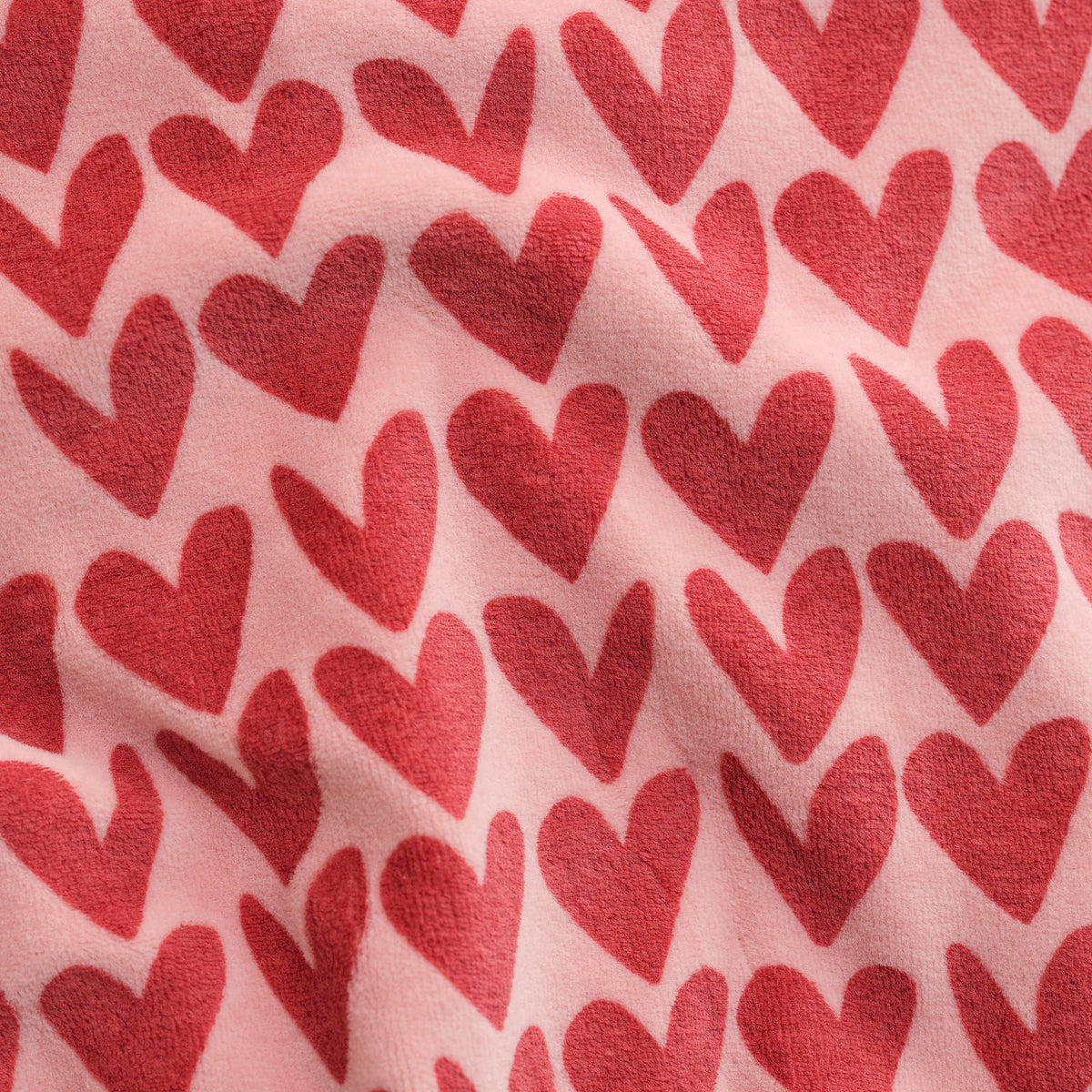 Sweater Heart Print | Pale Mauve