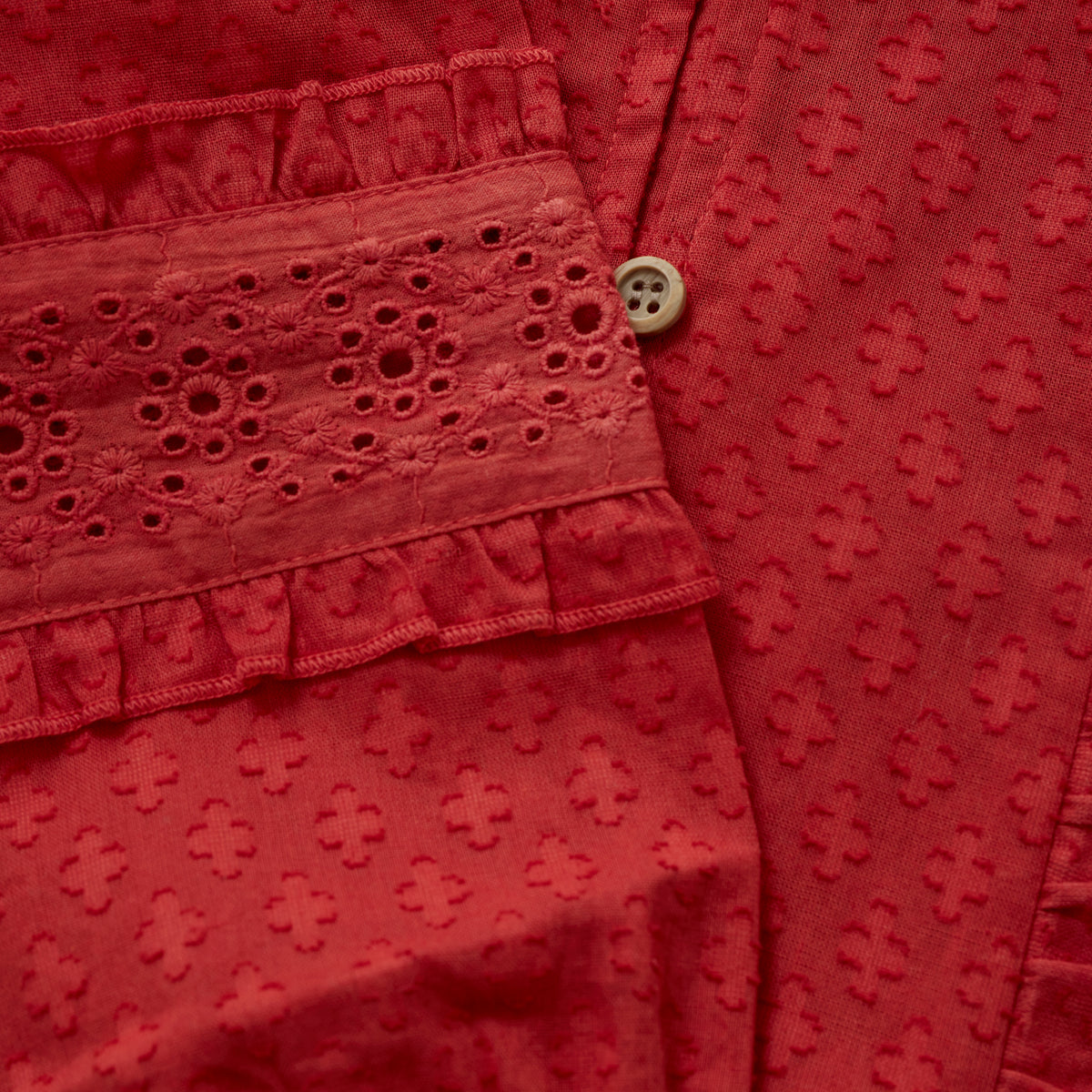 Shirt Longsleeve Ruffle | Baked Apple