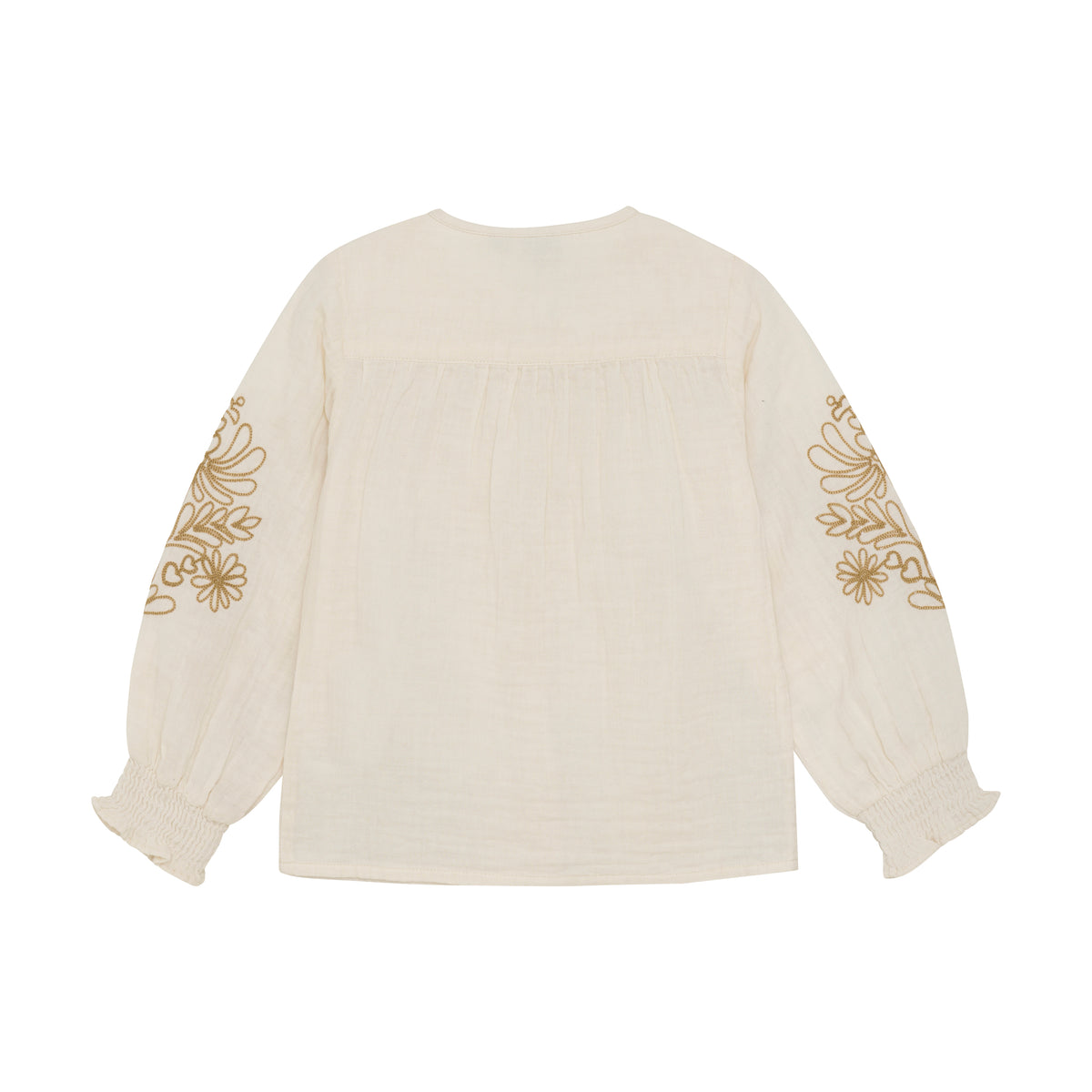 Shirt Longsleeve Embroidery | Sandshell