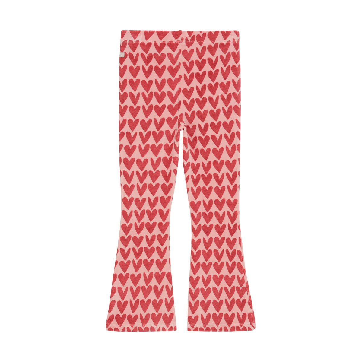 Flared Heart Pants | Pale Mauve