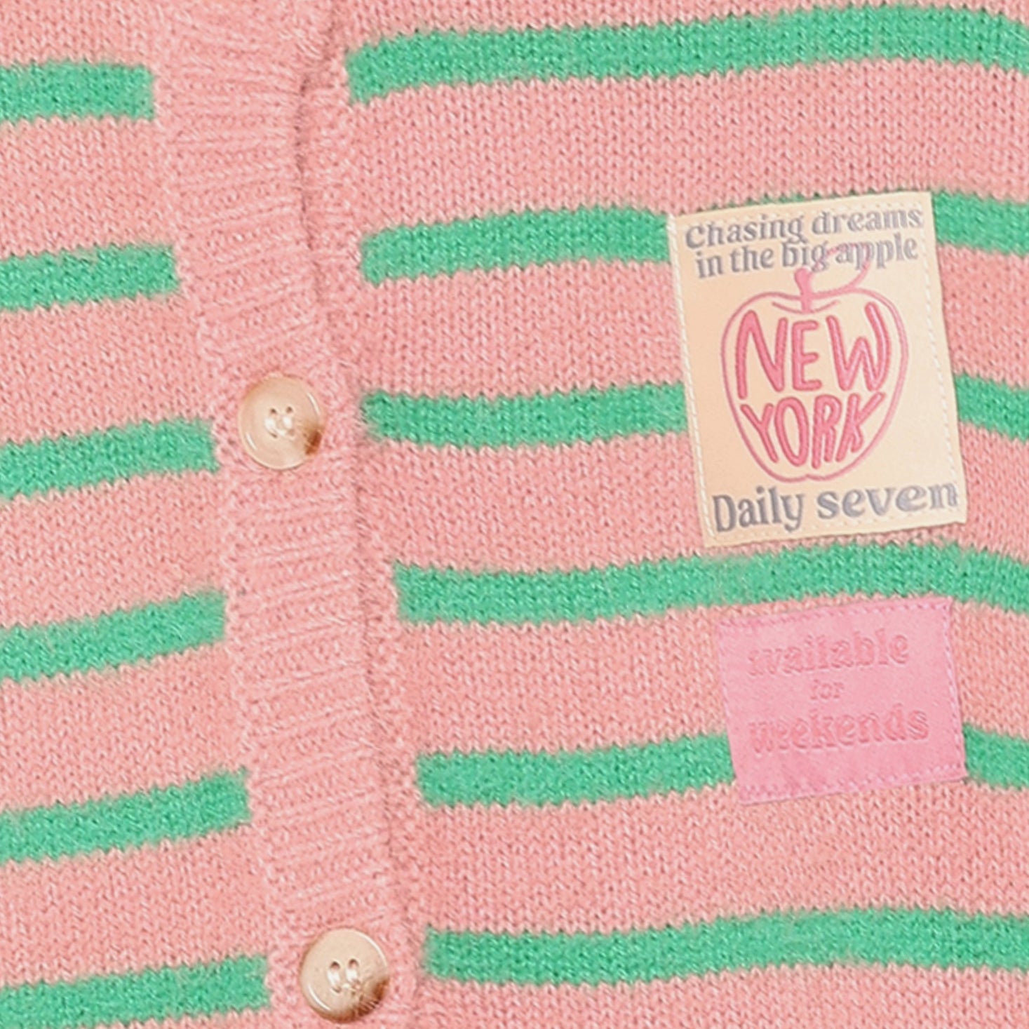Cardigan Striped - Lilas