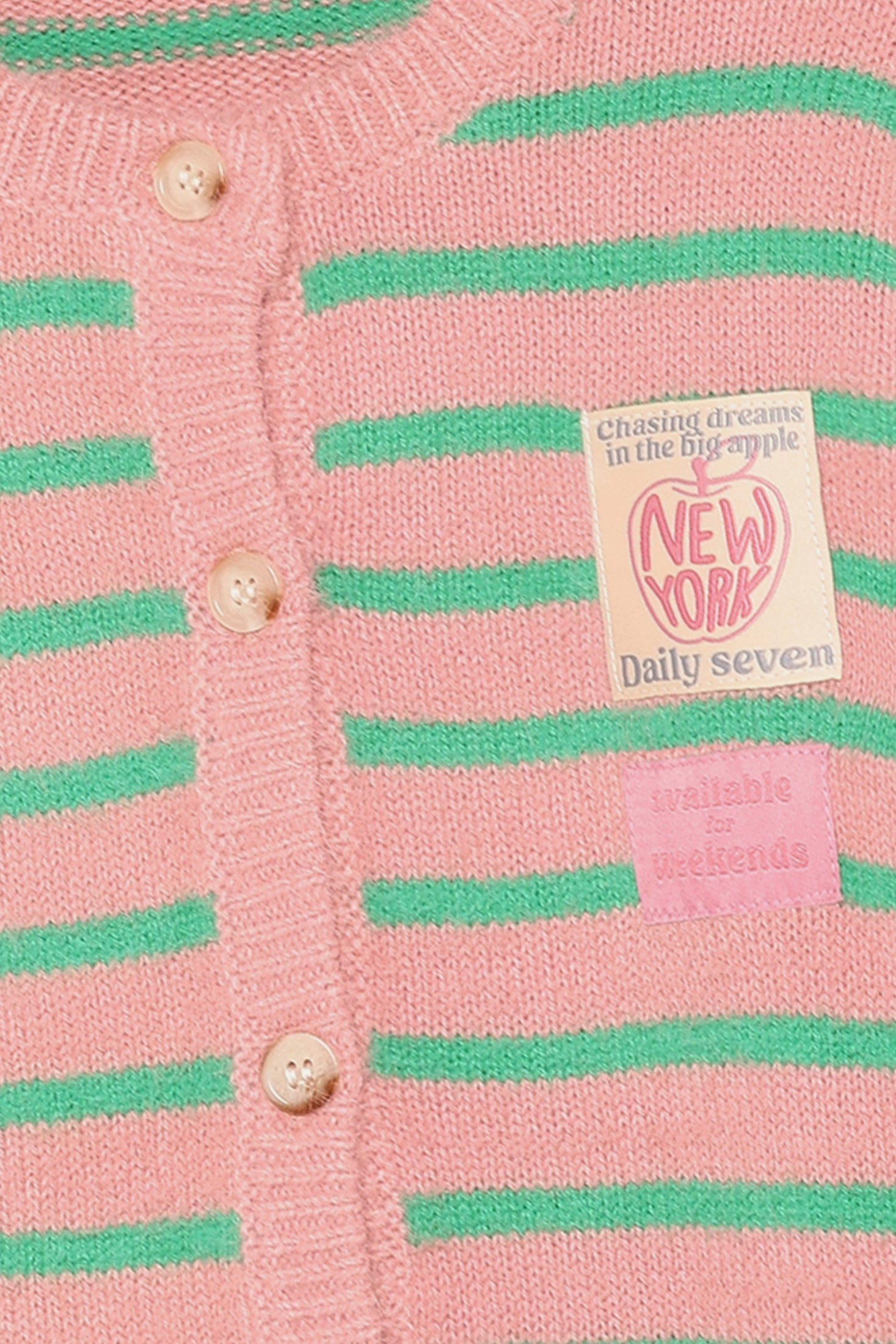 Cardigan Striped - Lilas