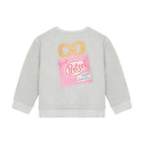 Sweater - Backprint - Light Grey Melange