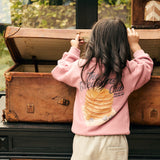 Sweater - Backprint - Lilas