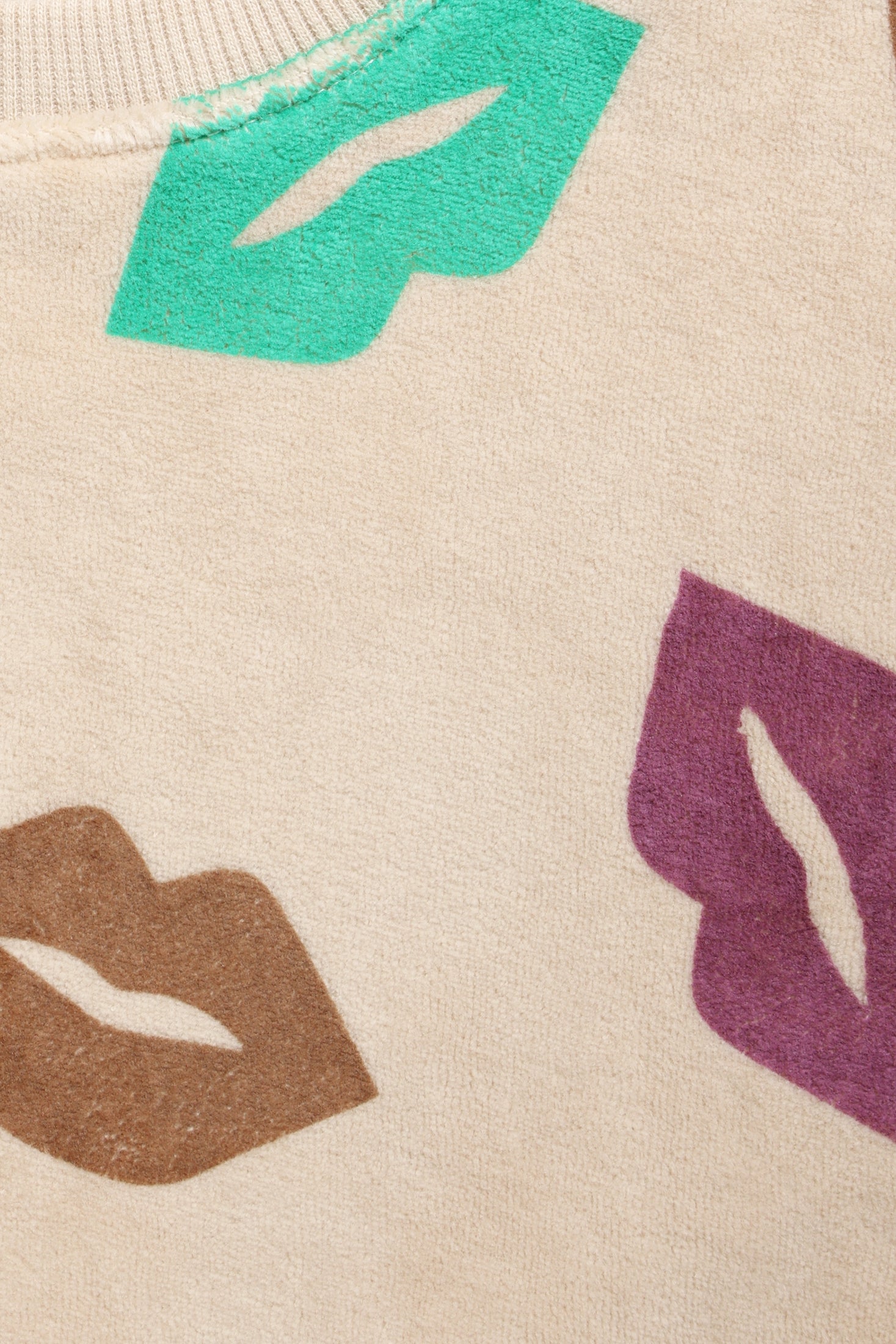 Sweater All Over Print - Semolina