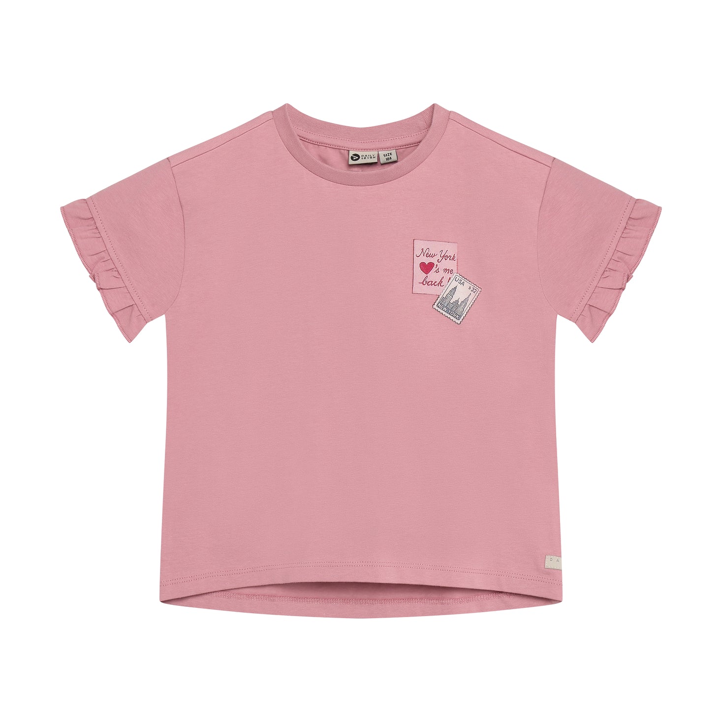 T-shirt - Backprint - Lilas