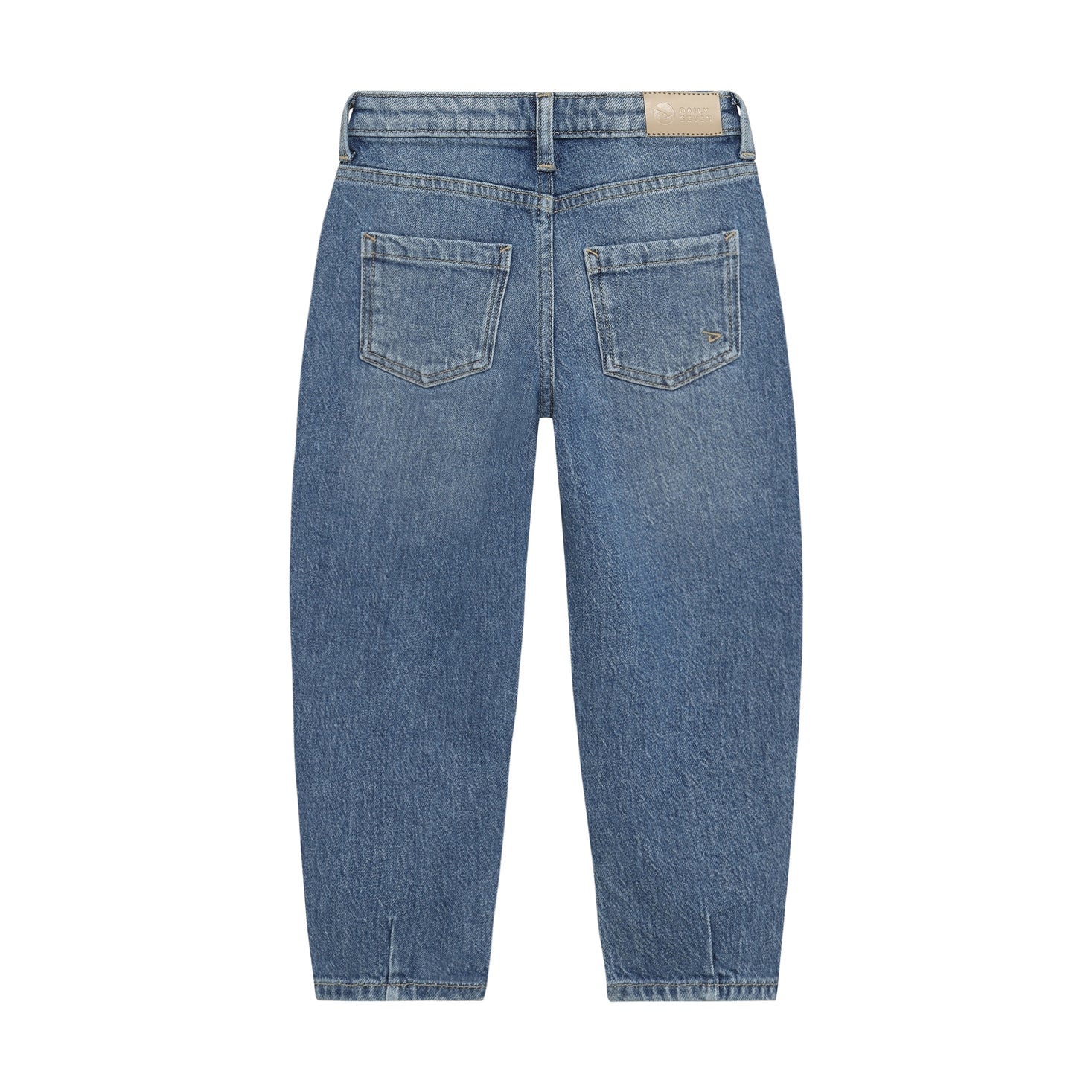 Jeans Barrel Fit - Used Grey Denim
