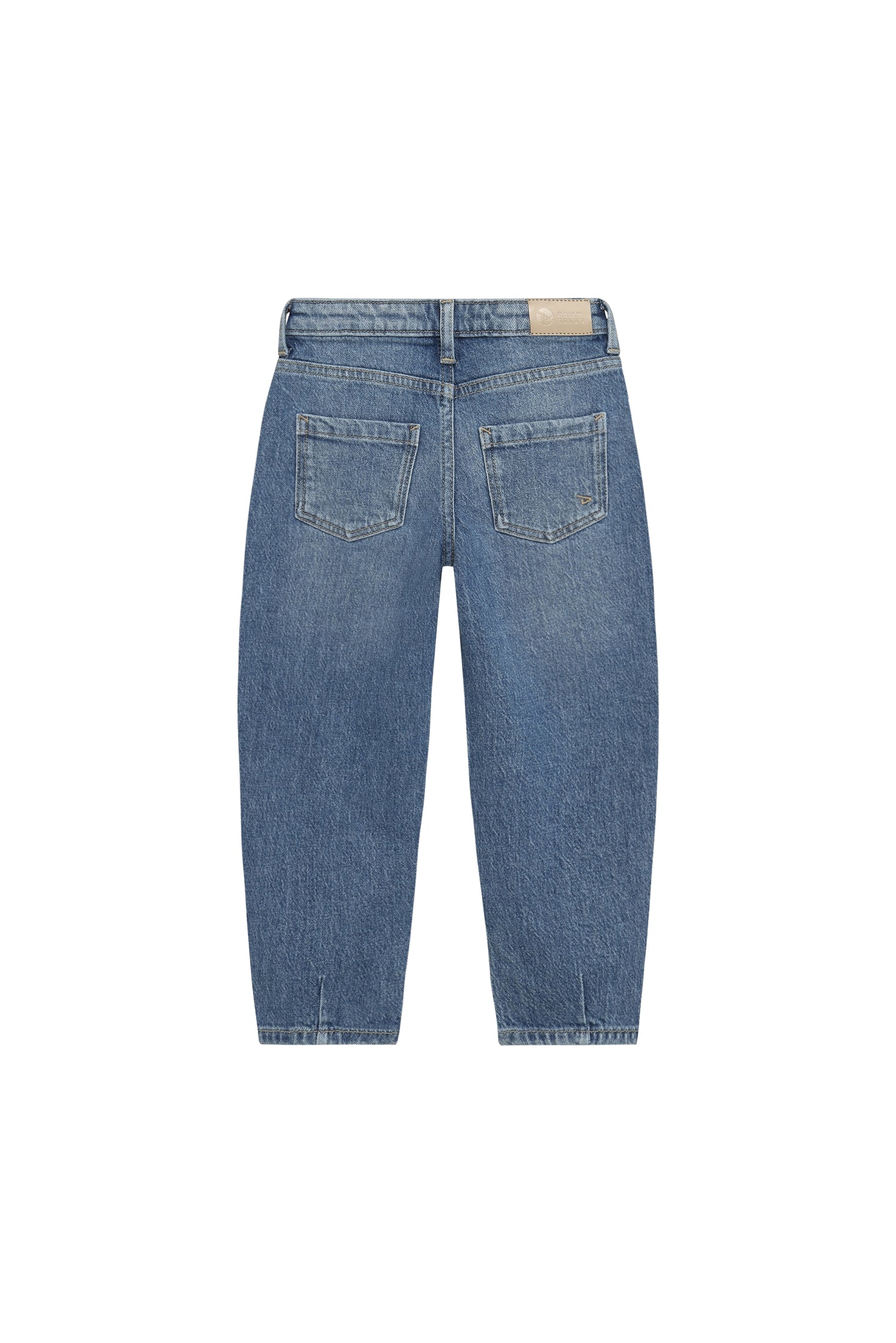 Jeans Barrel Fit - Used Grey Denim