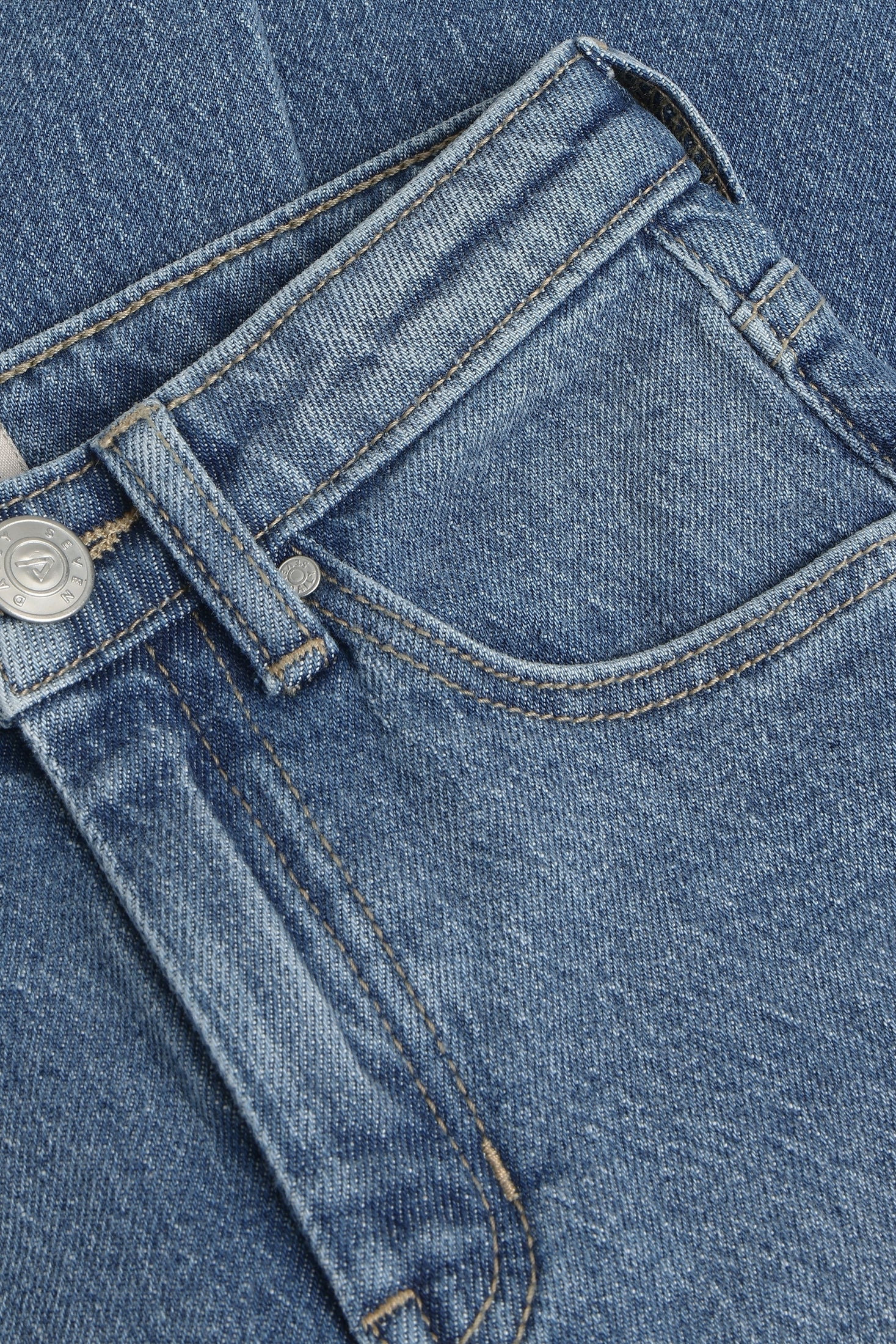 Jeans Barrel Fit - Used Grey Denim