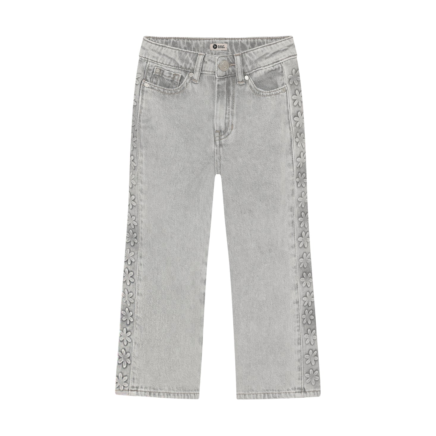 Jeans Wide Fit - Light Grey Denim