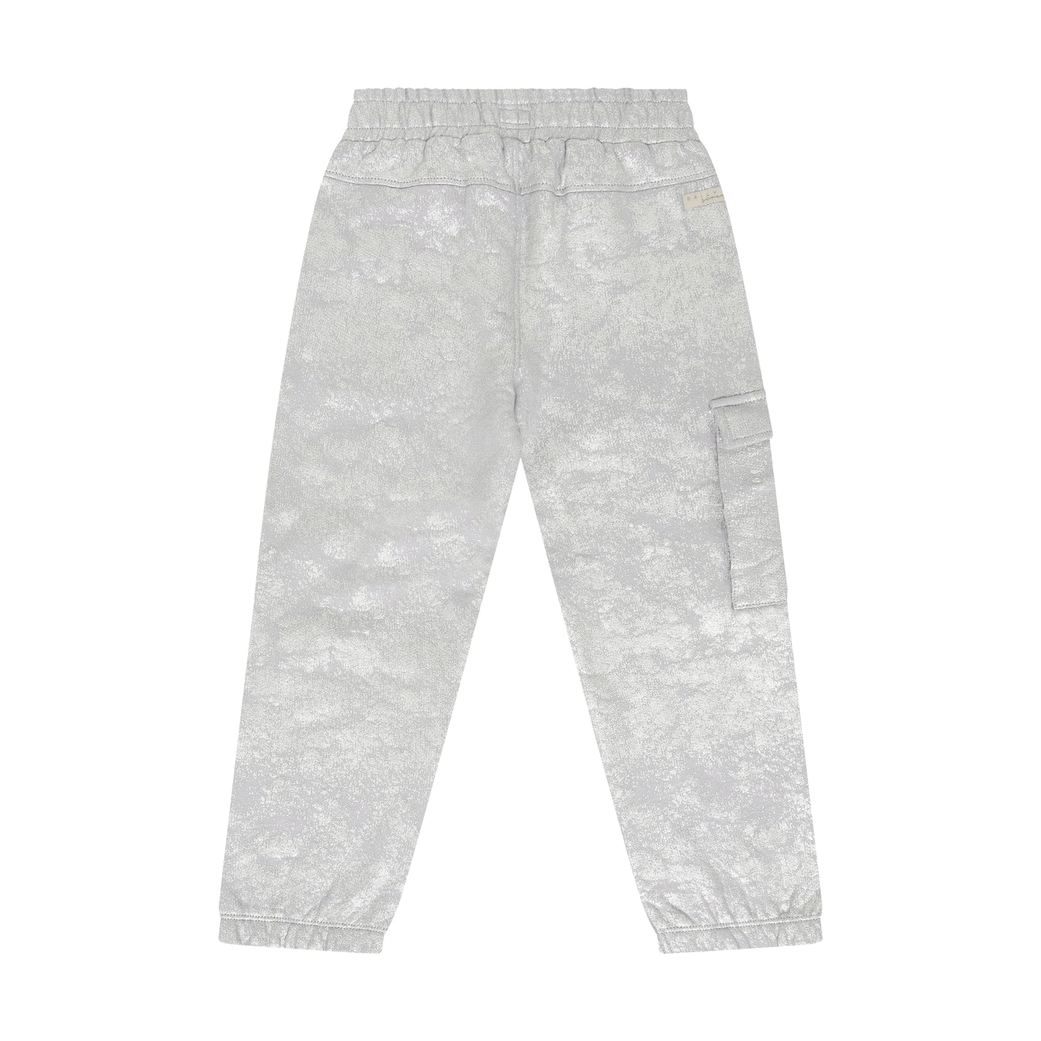 Trousers Coated - Metallic Silver