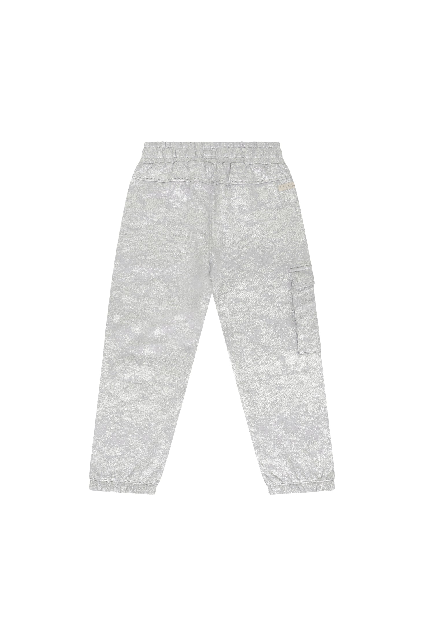 Trousers Coated - Metallic Silver