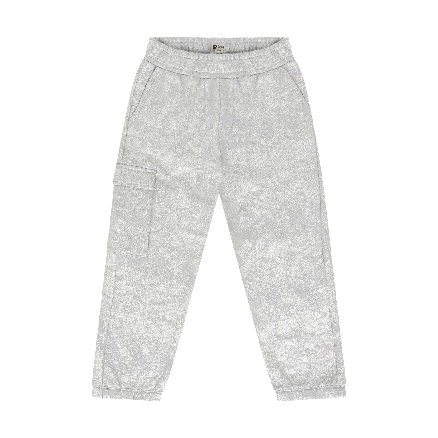 Trousers Coated - Metallic Silver