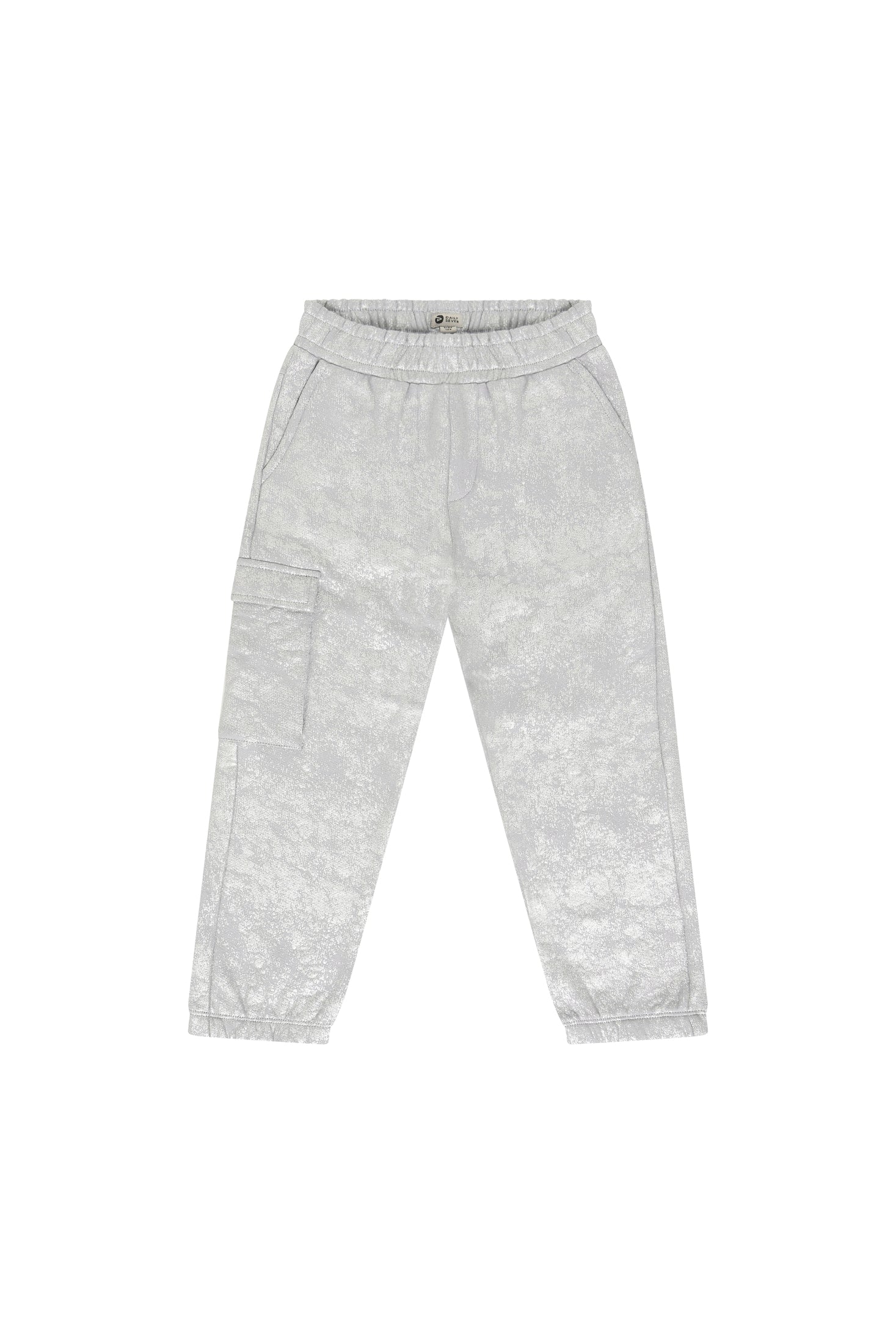Trousers Coated - Metallic Silver