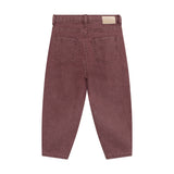 Trousers Barrel Fit Washed - Valerian