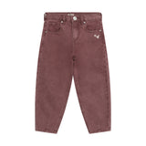 Trousers Barrel Fit Washed - Valerian
