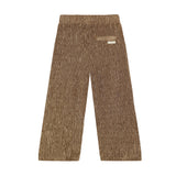 Trousers Wide Fit Velvet - Affogat
