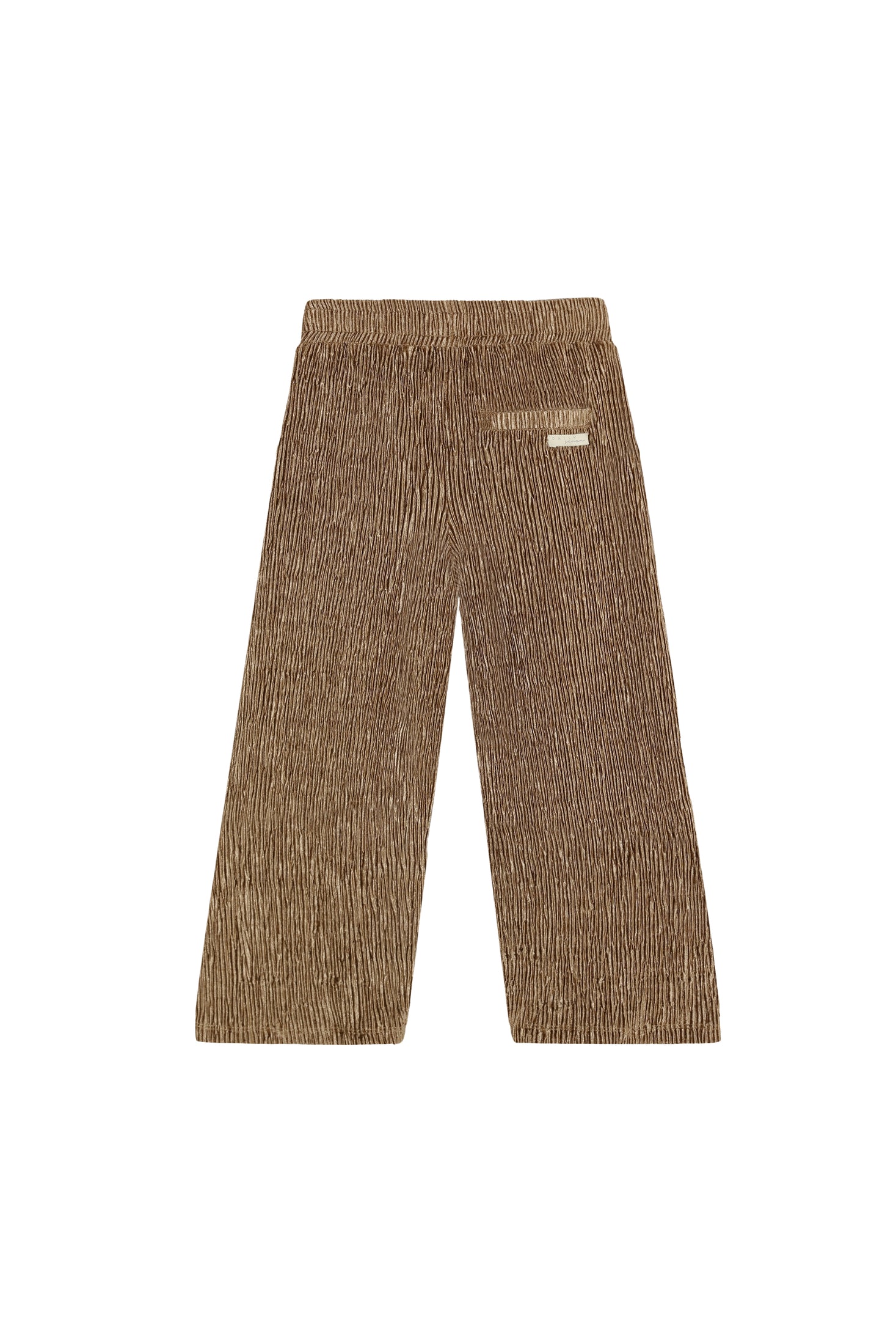 Trousers Wide Fit Velvet - Affogat