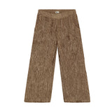 Trousers Wide Fit Velvet - Affogat