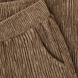 Trousers Wide Fit Velvet - Affogat