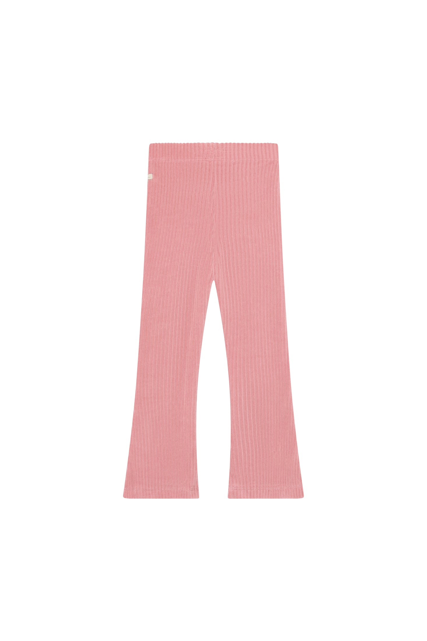 Trousers Flared Fit Velvet - Lilas