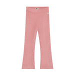 Trousers Flared Fit Velvet - Lilas
