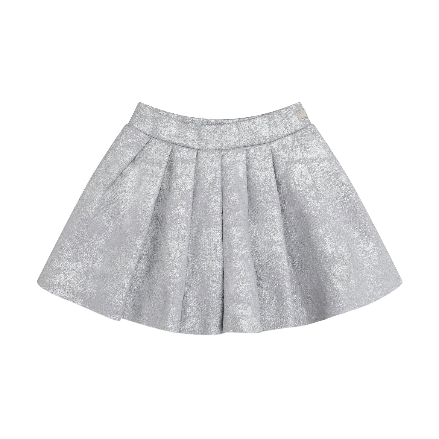Skirt - Metallic Silver
