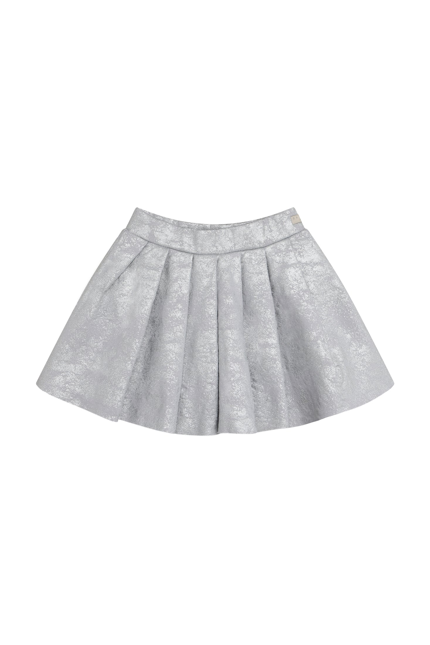 Skirt - Metallic Silver