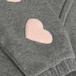 Jacket Heart - Mid Grey Melange