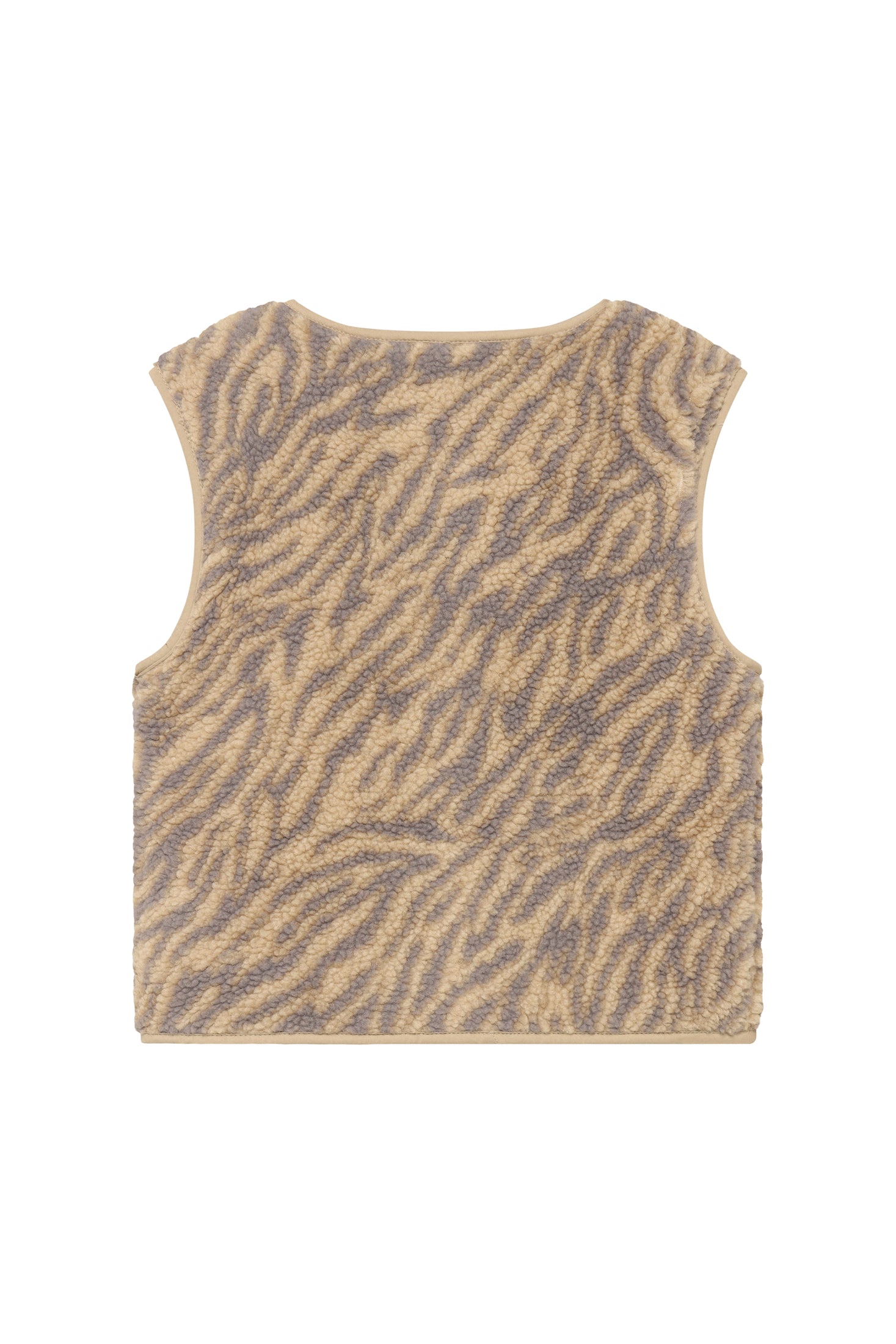Gilet Teddy Animal - Ginger Root