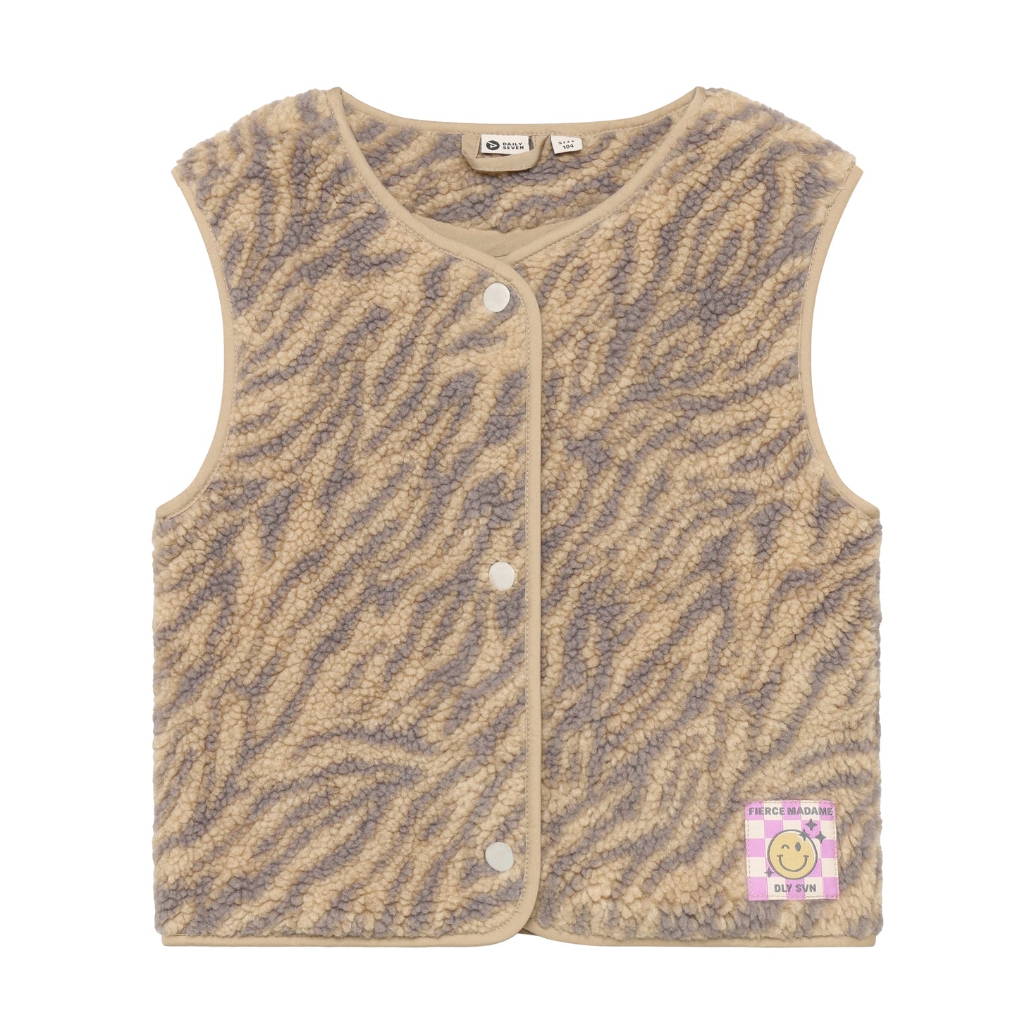 Gilet Teddy Animal - Ginger Root