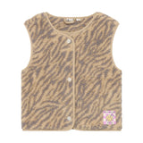 Gilet Teddy Animal - Ginger Root