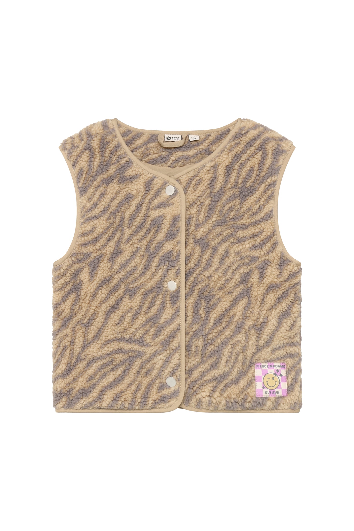Gilet Teddy Animal - Ginger Root