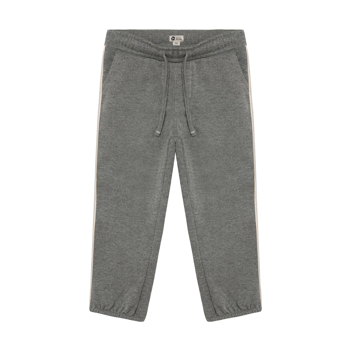 Sweatpants Glitter - Mid Grey Melange