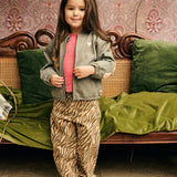 Trousers Barrel Fit Animal - Ginger Root