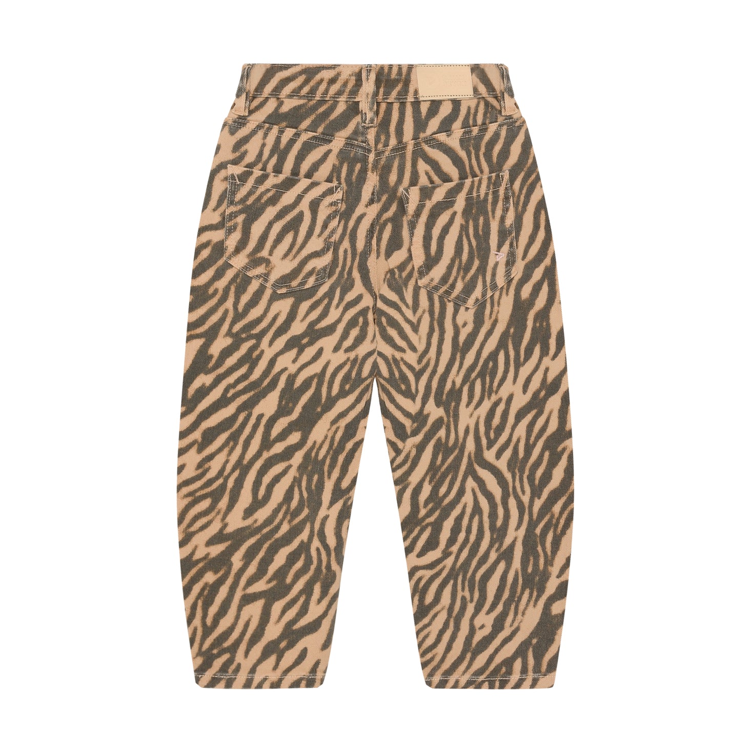 Trousers Barrel Fit Animal - Ginger Root