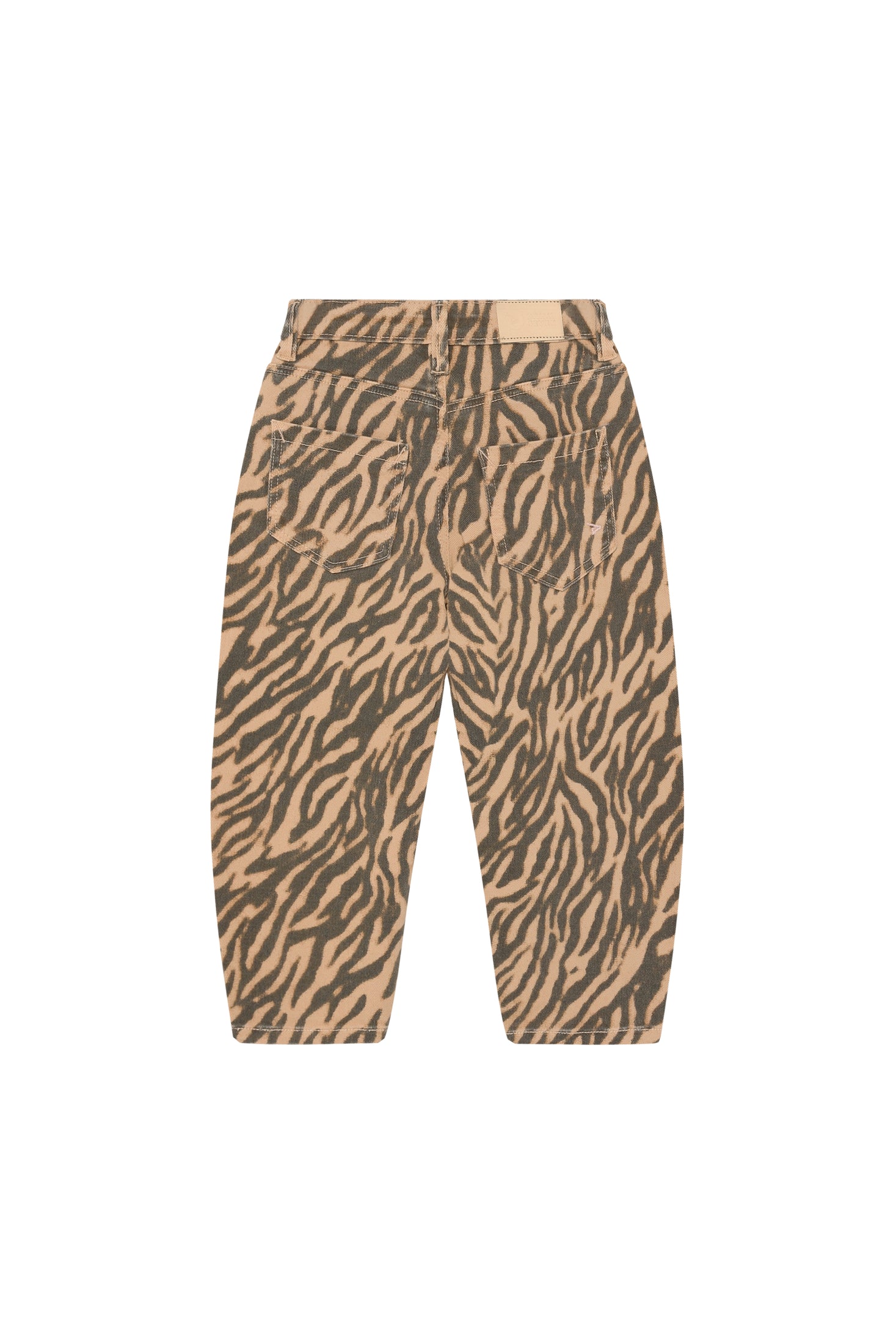 Trousers Barrel Fit Animal - Ginger Root