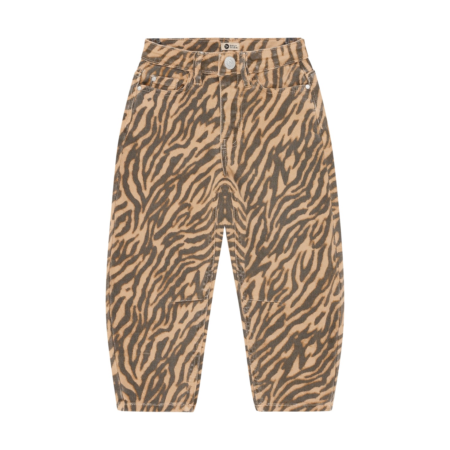 Trousers Barrel Fit Animal - Ginger Root