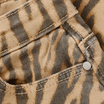 Trousers Barrel Fit Animal - Ginger Root