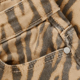 Trousers Barrel Fit Animal - Ginger Root