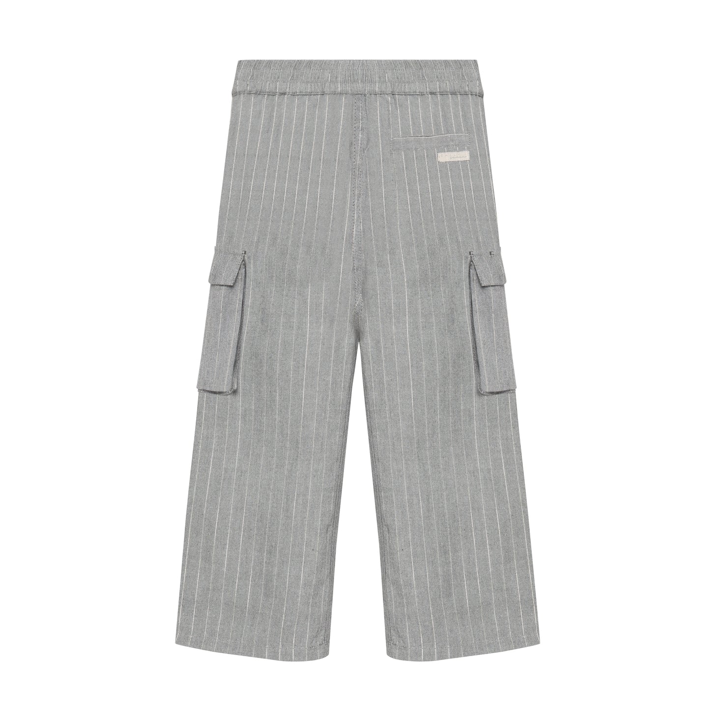 Trousers Wide Fit - Mid Grey Melange