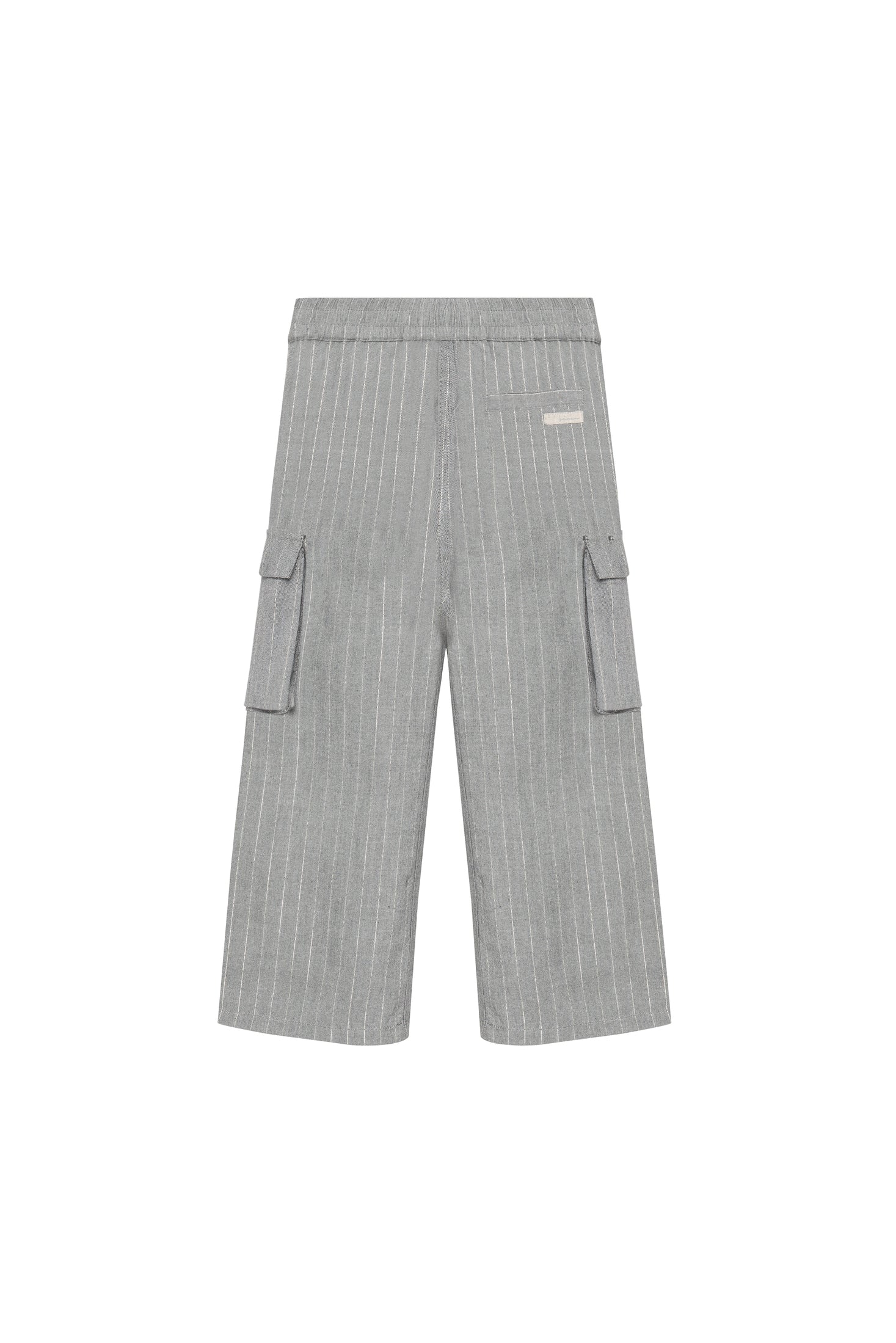 Trousers Wide Fit - Mid Grey Melange